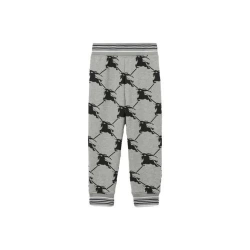 Burberry Серые Kids Тренировочные Штаны