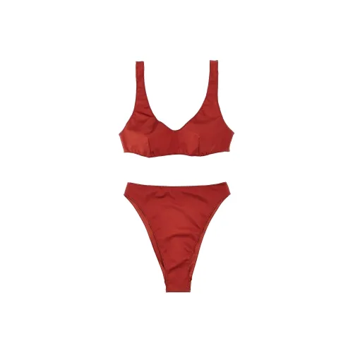 Oséree SS25 Двухкомпонентный купальник женский красный