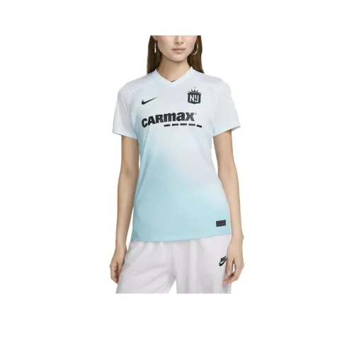Nike Футбол Джерси Женские Glacier Blue
