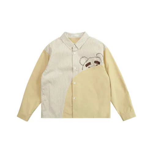 Pure and Good Рубашка Светлый хаки Детская