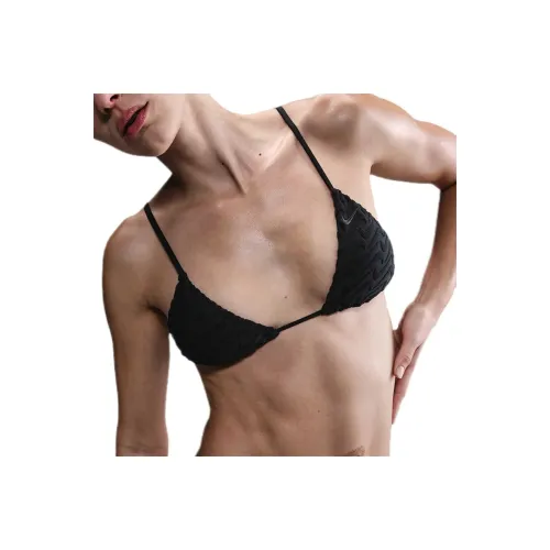 Bikini Nike Swoosh Женские Черные