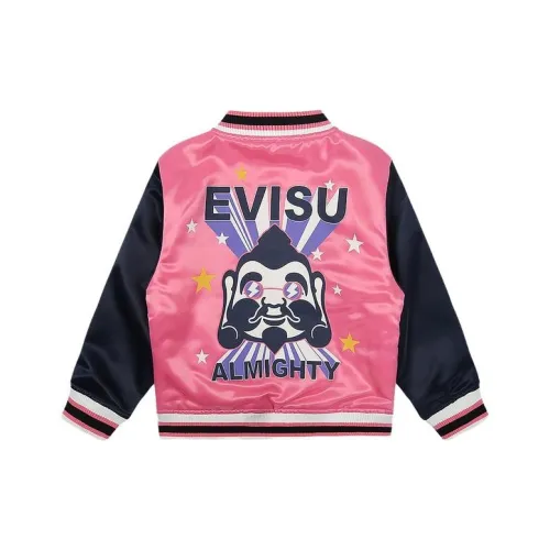 EVISU Бейсбольная куртка Персиково-розовый Детский