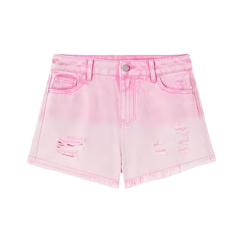 BOY BY BOY Джинсовые шорты Женские Розовые