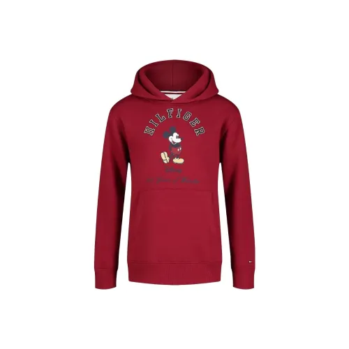Tommy Hilfiger X Disney Детский Топ Толстовка Disneyxtommy Regatta Красный Детский