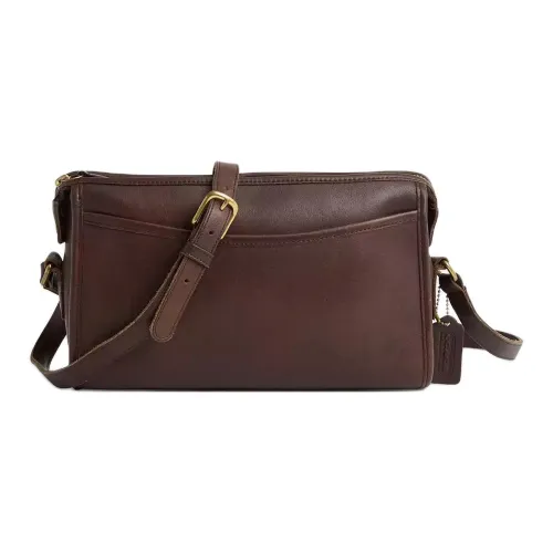 COACH TaylorVintage Регулируемая сумка через плечо сумка на плечо большая женская коричневая