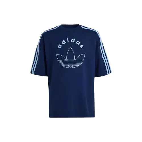 Adidas Originals Graphic Tee T-Shirt Midnight Indigo Teenagers