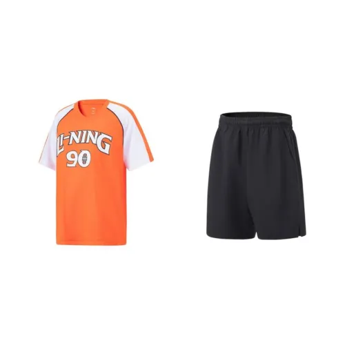 LINING YOUNG YUNDONGLANQIUXILIE Умеренный Повседневный Спортивный Детский Апельсин