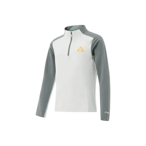 LINING YOUNG Комплексное физическое развитие T-рубашка Светлый Mist Серый Темный Серый Зеленый Подростки