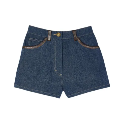 Sandro Джинсовые шорты Женские Blue