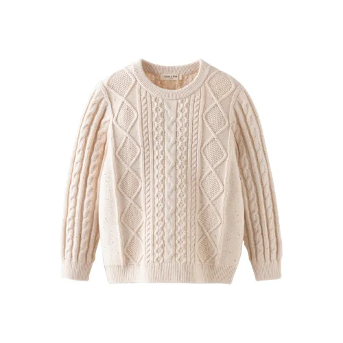 DAVE BELLA Свитер Heather Зеленый Бежевый Детский