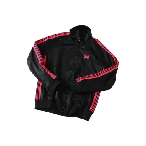 Сотрудничество Needles JOINT WORKS Collaboration Черные Мужские Куртки