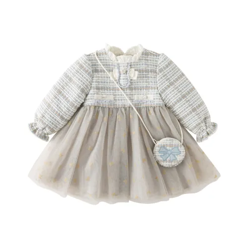 DAVE BELLA Детское платье светло-синий