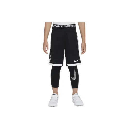 Детские Nike Вязаные Тренировочные Штаны Черные