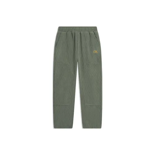 LINING YOUNG Детский Низ Sports Life Collection Серый Армейский зеленый Подростки