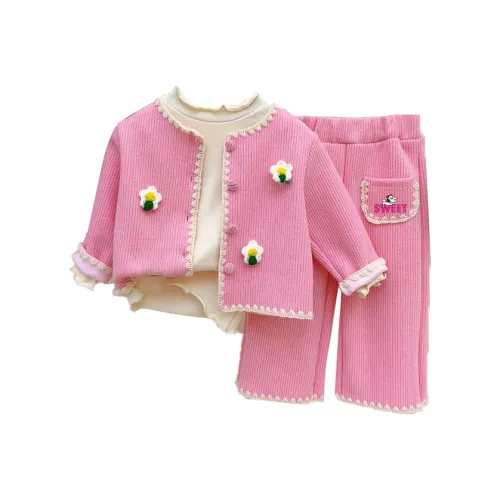 SNOOPY Повседневная спортивная одежда Розовая для детей