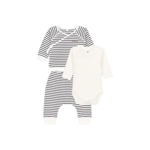 PETIT BATEAU Повседневный Спортивный Комплект из 3-х Штанов Белый для Малышей и Детей дошкольного возраста