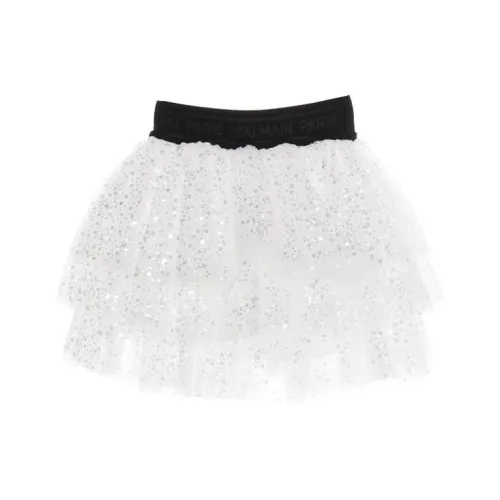 BALMAIN Белый Kids Юбки