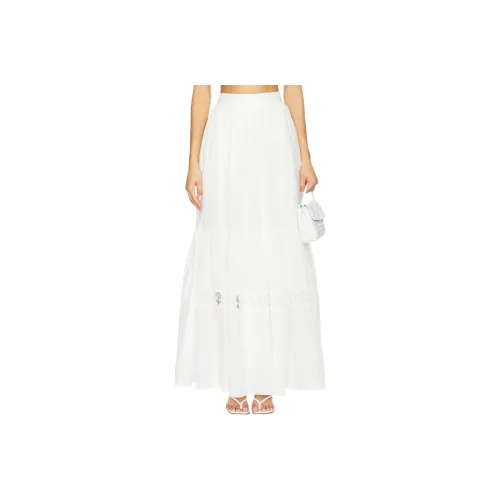 Aje Повседневный длинный юбка цвет слоновая кость для женщин