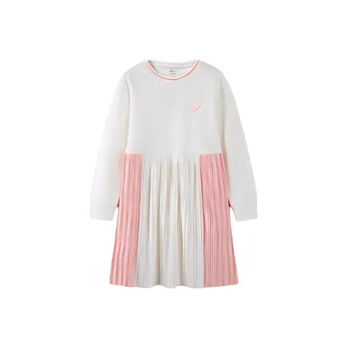 Asics Детское платье Подростки Натуральный белый