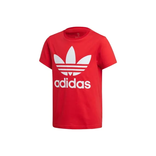 Adidas Originals Trefoil T-Shirt Red Adidas Originals Trefoil T-Shirt Красный