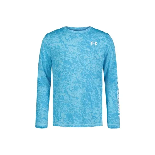 Under Armour UA UPF Undertow T Рубашка Детская Темно-Небесно-Синий