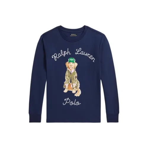 Polo Ralph Lauren T-рубашка SS24 Элегантная Темно-Синяя Детская