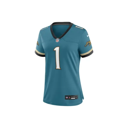 nike NFL Регби Джерси Женские Синий Зеленый