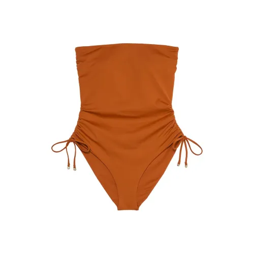 Victoria's Secret Van Pis Купальник Женский Коричневый