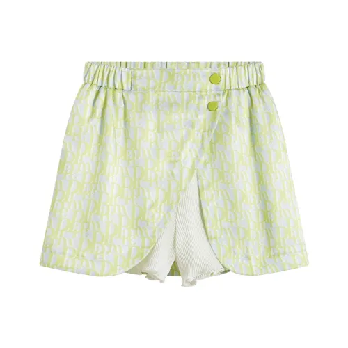 Balabala Premium Юбка Летний Детский Синий Зеленый