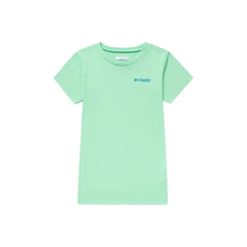 Columbia PFG Зеленая Детская Рубашка T