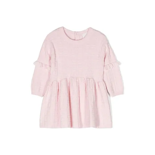 Givenchy Розовые Детские Платья