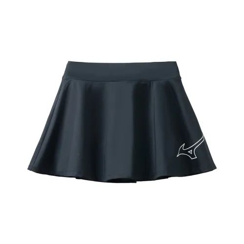 Mizuno Черные Женские Повседневные Короткие Юбки