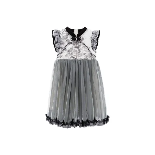 Disney Детское платье черного цвета для детей в возрасте 3-7 лет