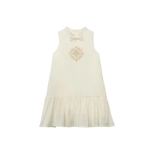 TUTU Детское платье бежевый цвет