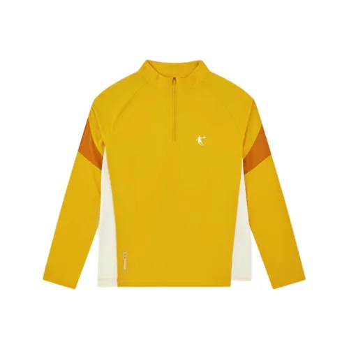 QIAODAN T-рубашка Willow желтый цвет пудинга для подростков