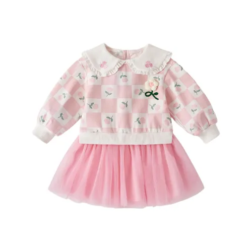 JELLYBABY Детское платье розовое для малышей