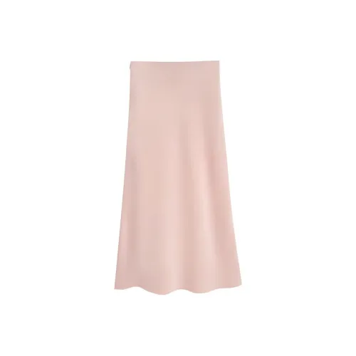 Love To Serve Повседневный Длинный Юбка Женские Розовый