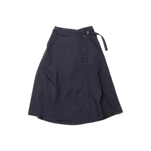 NANGA HINOC RIPSTOP WRAP Юбка Повседневная Длинная Юбка Женская Черная