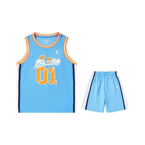 QIAODAN Повседневная спортивная одежда Морская соль Синий Морская соль Синий Детский