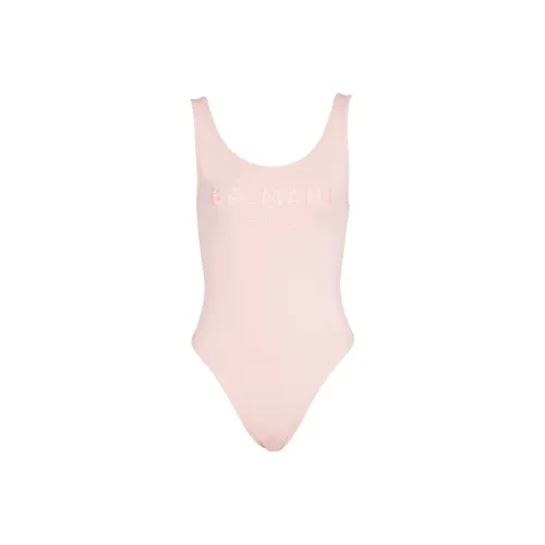BALMAIN SS24 Ван-Пис Купальник Женский Розовый