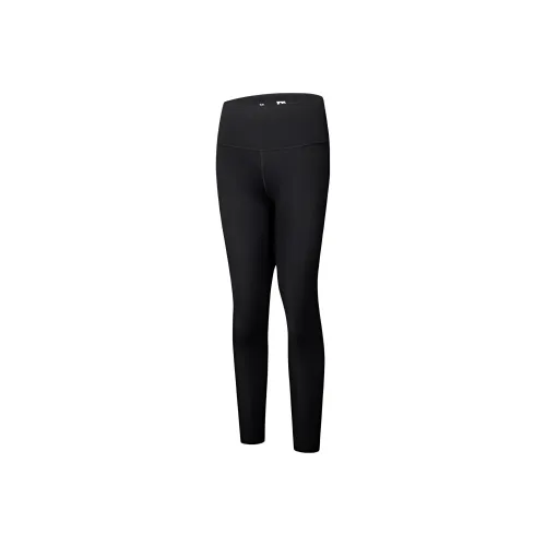 QIAODAN Черные Женские Спортивные Брюки