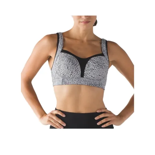 lululemon TA Tamer Спортивное белье Женское Черный Белый