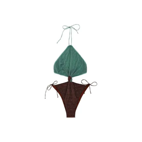 Oséree Van-Pis Купальник Женский Зеленый