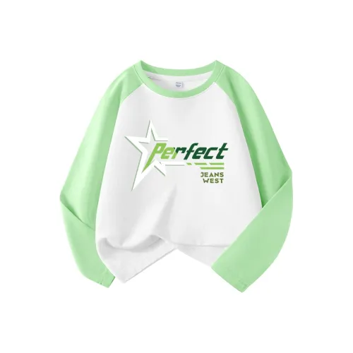 JEANSWEST JNR T-рубашка Яблоко Зеленый J Perfect Звезда Подростки