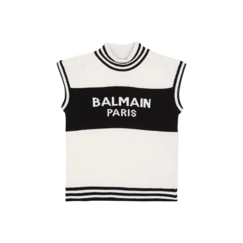 BALMAIN Белый Kids Свитеры