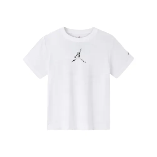 Джордан T Рубашка Чисто белый Children Возраст 3-7 лет