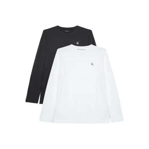 Calvin Klein 2 предмета комплект белый + черный детские футболки T
