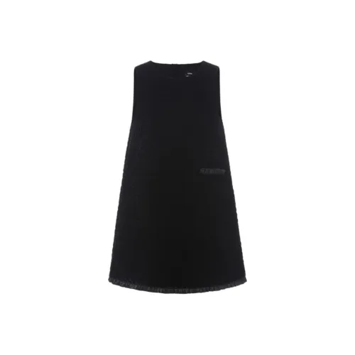 Little MO CO. Детское платье черного цвета для детей