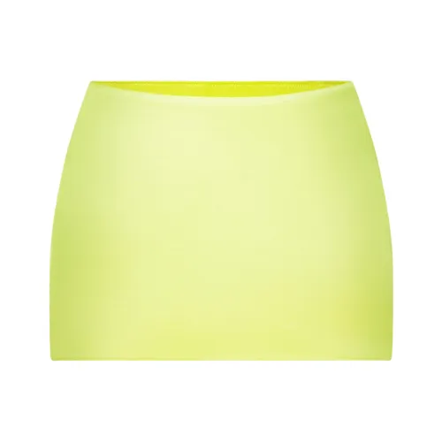 Khy FW24 Drop 010 Satin Ultra Mini Swim Юбка Платье для плавания Женское Lime Лайм Зеленый