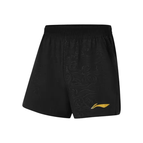 LINING Table Tennis Series Черные Женские Спортивные Шорты